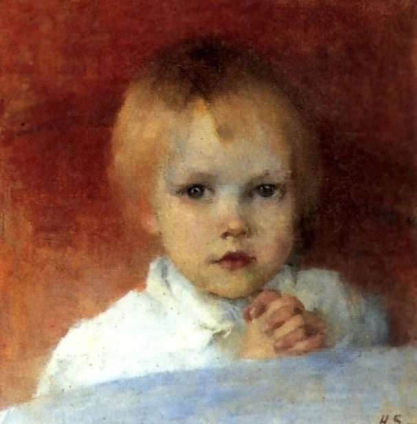 Bambino che prega